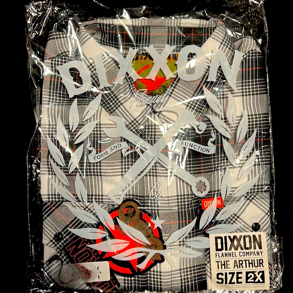 DIXXON Flannel Co. “The Arthur” NIB. Original packaging. Never opened. 2X